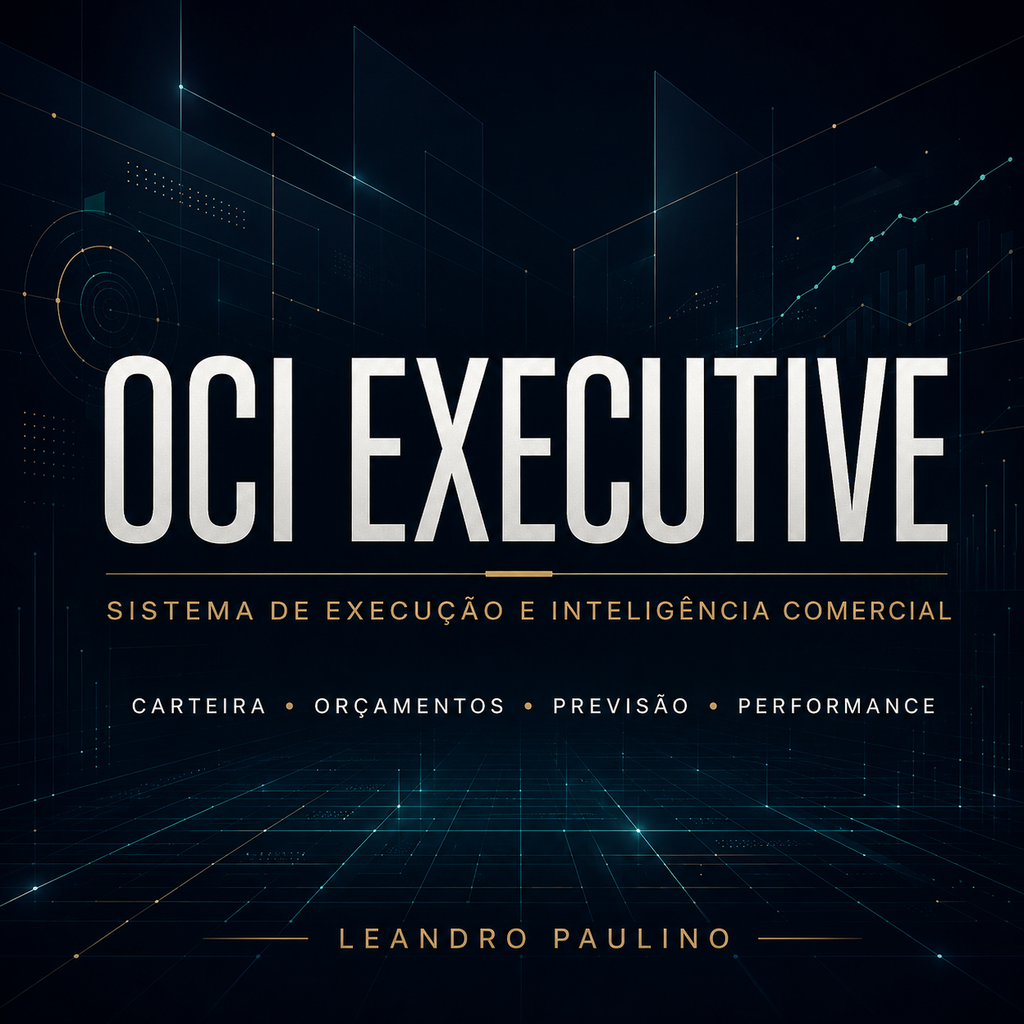 Capa do OCI Executive, de Leandro Paulino
